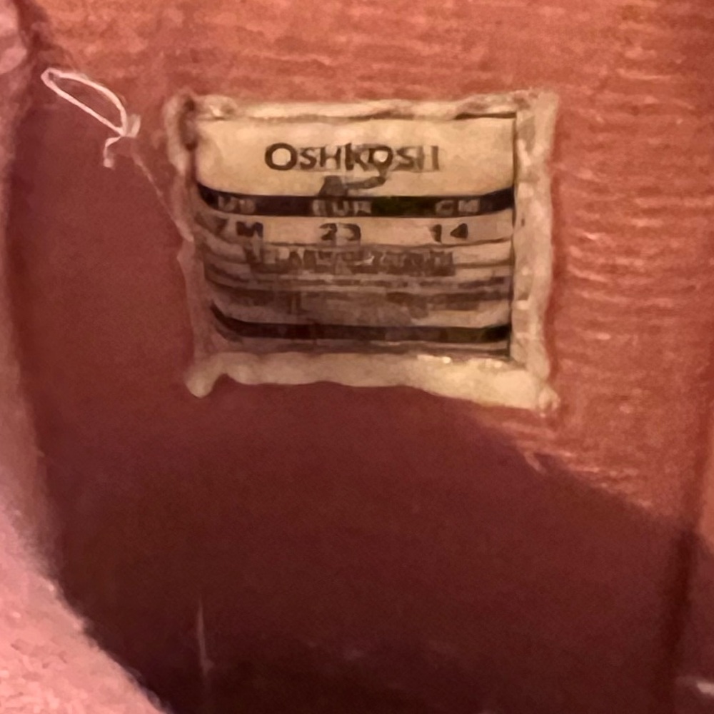 OshKosh B'gosh Little Girls Splash Boots Pink Kids Snow Waterproof Size 7 - Picture 7 of 7